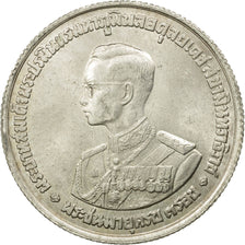 Thailand, Rama IX, 20 Baht, 1963, AU(55-58), Silver, KM:86