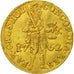 Netherlands, HOLLAND, Ducat, 1762, EF(40-45), Gold, KM:12.3
