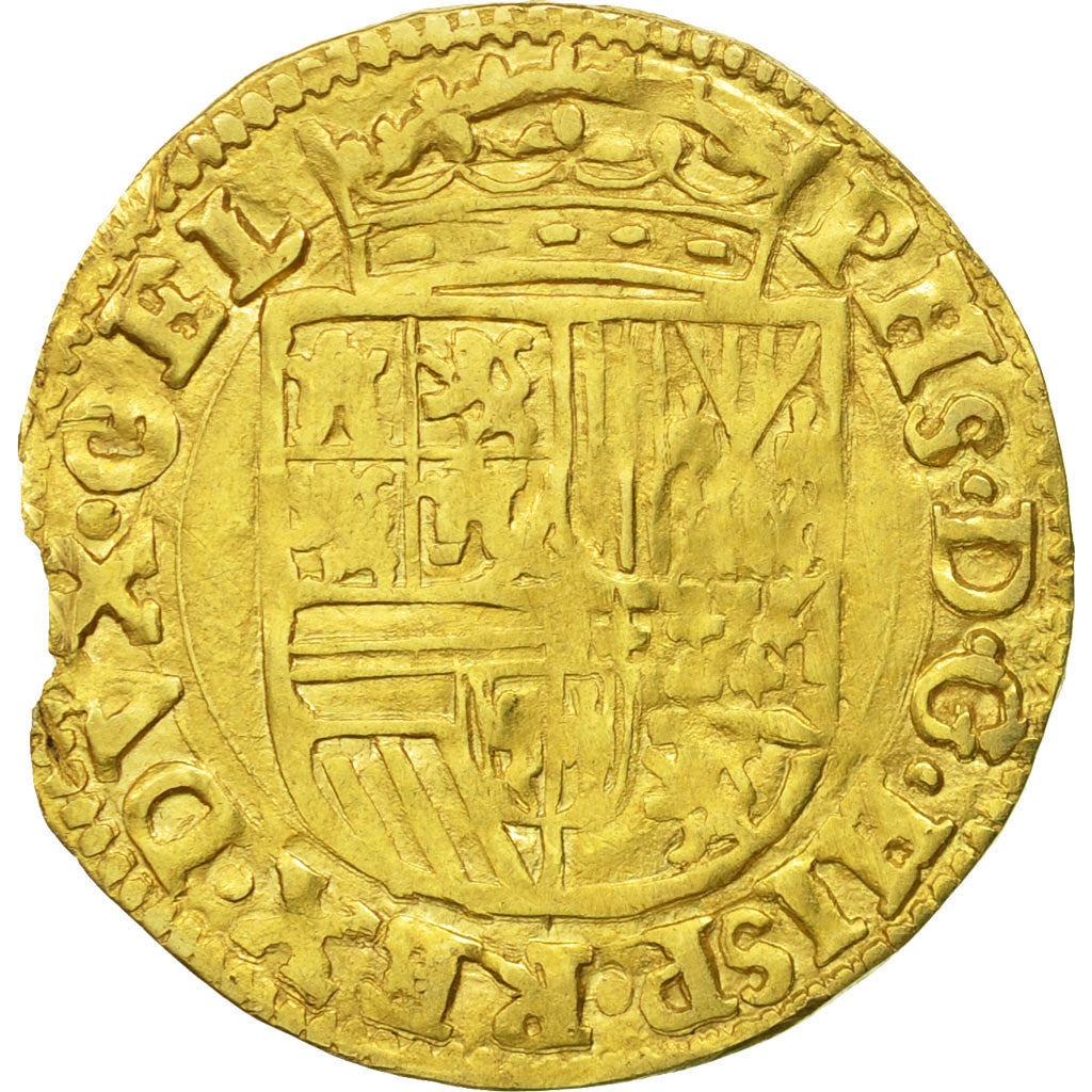 Coin, Spanish Netherlands, Gueldre, 1/2 Real, 1/2 Réal, Nimega, EF(40-45)