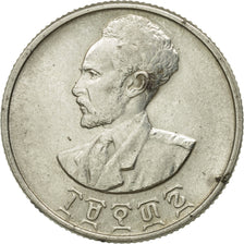 Éthiopie, Haile Selassie I, 50 Cents, Hamsa Santeem, 1943, TTB+, Argent, KM:37