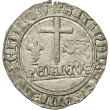 Coin, France, Blanc aux écus, Blanc aux Écus, Undated, Saint Lô, AU(50-53)