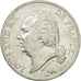 France, Louis XVIII, 5 Francs, 1822, Paris, AU(50-53), Silver, KM 711.1