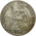 Moneda, INDOCHINA FRANCESA, 10 Cents, 1928, Paris, BC+, Plata, KM:16.1