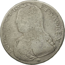 Moneta, Francja, Louis XV, 1/2 Écu aux branches d'olivier, 1/2 ECU, 44 Sols
