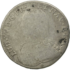 Moneta, Francja, Louis XV, 1/2 Écu aux branches d'olivier, 1/2 ECU, 44 Sols