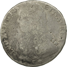 Coin, France, Louis XV, 1/2 Écu aux branches d'olivier, 1/2 ECU, 44 Sols, 1726