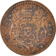 Munten, Duitse staten, MAINZ, Johann Friedrich Karl, 3 Pfennig, Dreier, 1759
