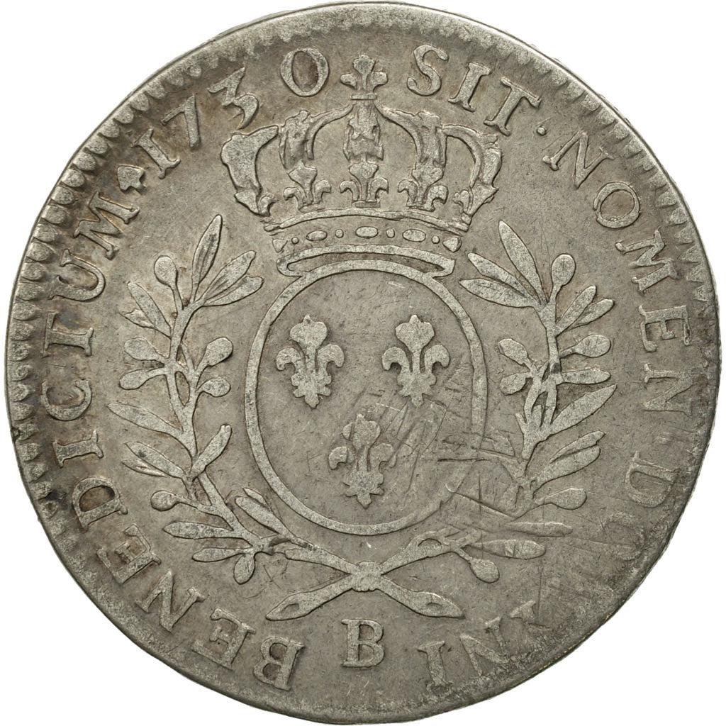 Münze, Frankreich, Louis XV, 1/2 Écu aux branches d'olivier, 1/2 ECU, 44 Sols