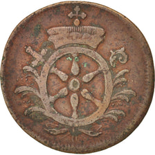 German States, MAINZ, Emeric Josef, 2 Pfennig, 1766, KM:356
