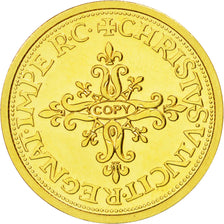 Francia, Medal, Henri III, French Fifth Republic, History, SC, Oro