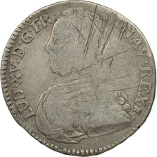 Frankreich, Louis XV, 1/2 Écu aux branches d'olivier, 1728/7, Toulouse,KM 484.12