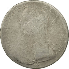 Munten, Frankrijk, Louis XV, 1/2 Écu aux branches d'olivier, 1/2 ECU, 44 Sols