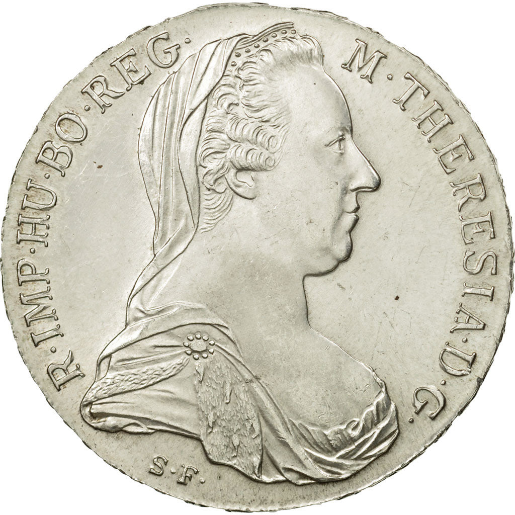 Austria, Maria Theresa, Thaler, 1780, Vienna, Restrike, MS(60-62), Silver, KM:T1