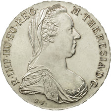 Austria, Maria Theresa, Thaler, 1780, Vienna, Restrike, EBC+, Plata, KM:T1