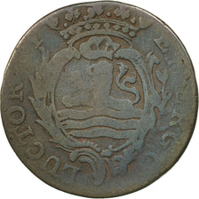 Netherlands, ZEELAND, Duit, 1786, VF(20-25), Copper, KM:101.1
