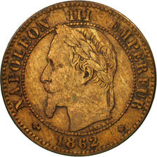 Coin, France, Napoleon III, Napoléon III, 2 Centimes, 1862, Paris, EF(40-45)