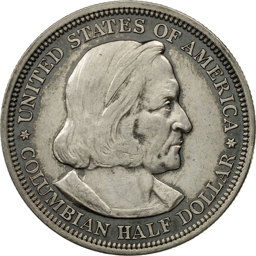 États-Unis, Half Dollar, 1892, U.S. Mint, Philadelphia, TTB+, Argent, KM:117