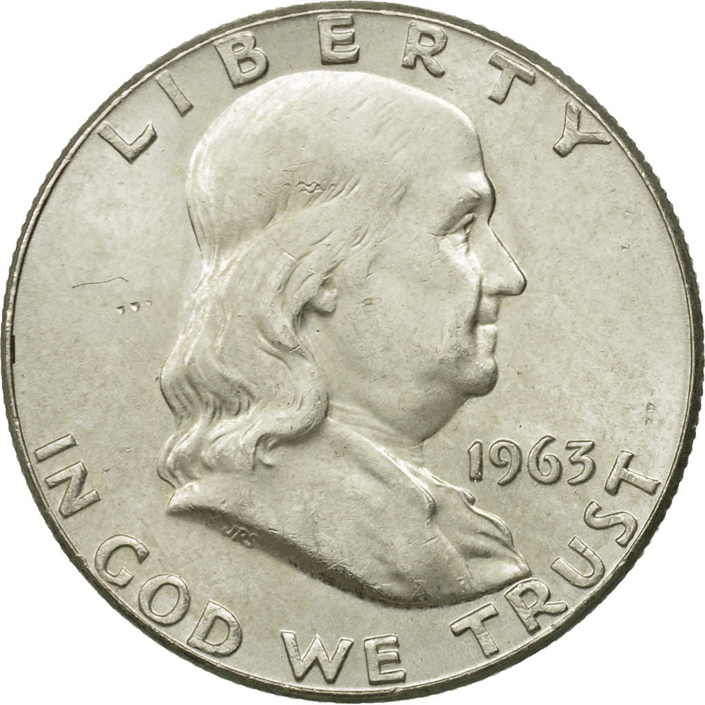 United States, Franklin Half Dollar, 1963, U.S. Mint, Philadelphia, KM 199