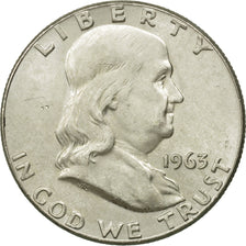 United States, Franklin Half Dollar, 1963, U.S. Mint, Philadelphia, KM 199