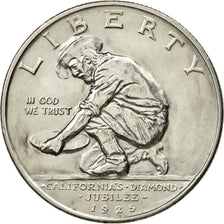 United States, Half Dollar, 1925, San Francisco, AU(55-58), Silver, KM 155
