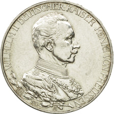 Etats allemands, PRUSSIA, Wilhelm II, 3 Mark, 1913, Berlin, TTB+, Argent, KM:535