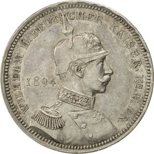 Germany, Medal, BISMARCK, History, 1894, AU(55-58), Silver