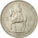 Great Britain, Elizabeth II, Crown, 1953, AU(55-58), Copper-nickel, KM:894