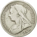 Great Britain, Victoria, 1/2 Crown, 1900, VF(20-25), Silver, KM:782