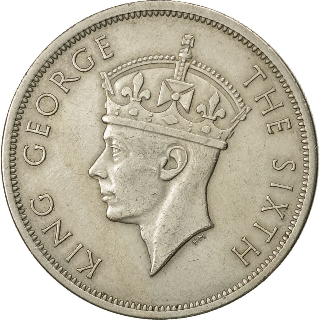 Southern Rhodesia, George VI, 1/2 Crown, 1949, EF(40-45), Copper-nickel, KM:24