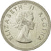 South Africa, Elizabeth II, 2-1/2 Shillings, 1958, EF(40-45), Silver, KM:51