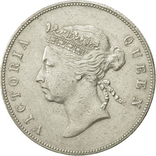 Hong Kong, Victoria, 50 Cents, 1891, SS+, Silber, KM:9.1
