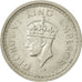 INDIA-BRITISH, George VI, Rupee, 1945, AU(55-58), Silver, KM:557.1