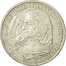 Czechoslovakia, 10 Korun, 1957, EF(40-45), Silver, KM:47.1