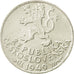 Czechoslovakia, 100 Korun, 1949, AU(55-58), Silver, KM:29