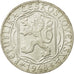 Czechoslovakia, 100 Korun, 1948, AU(55-58), Silver, KM:26