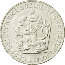 Munten, Tsjecho-Slowakije, 10 Korun, 1966, PR, Zilver, KM:61