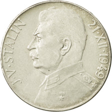 Czechoslovakia, 50 Korun, 1949, AU(55-58), Silver, KM:28