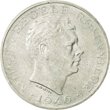 Coin, Romania, Mihai I, 100000 Lei, 1946, AU(55-58), Silver, KM:71