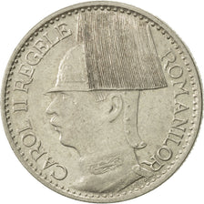 Romania, Carol II, 50 Lei, 1938, AU(50-53), Nickel, KM:55