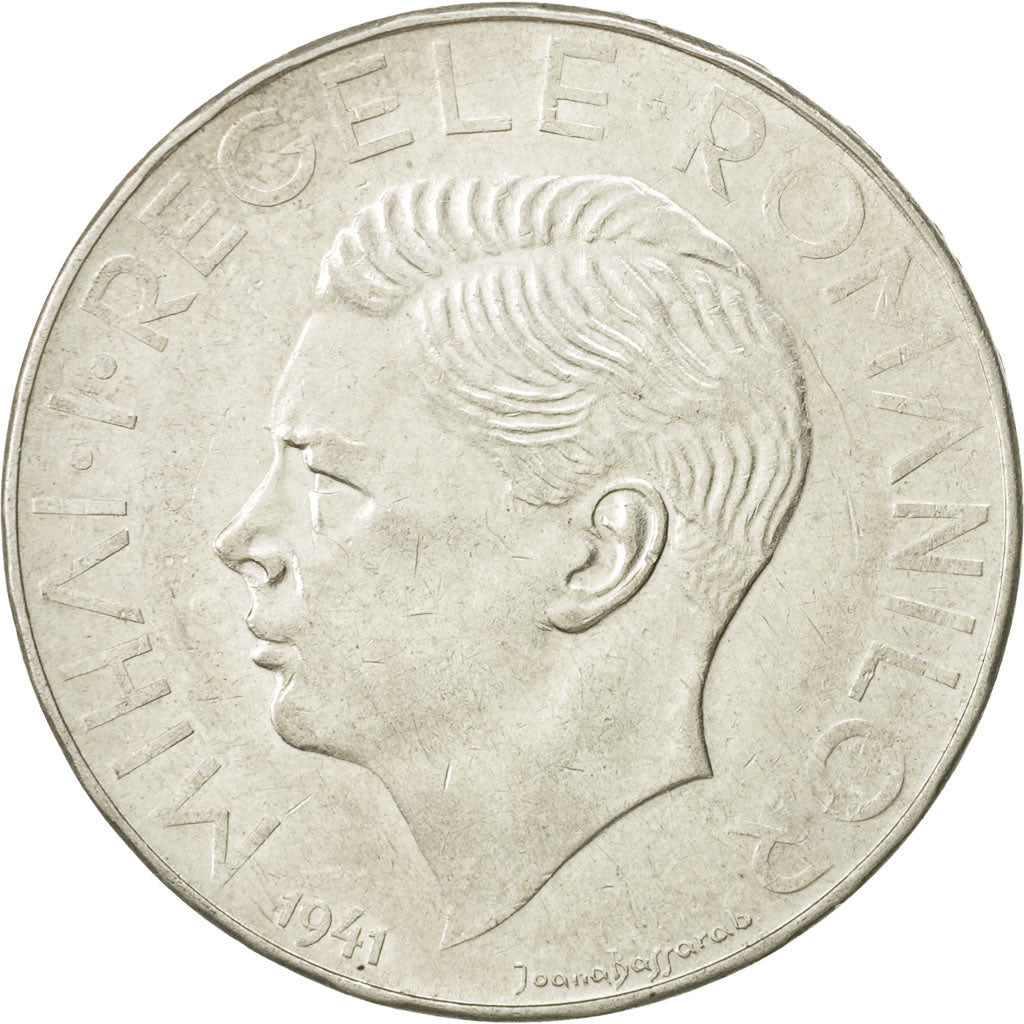 Coin, Romania, Mihai I, 500 Lei, 1941, AU(55-58), Silver, KM:60