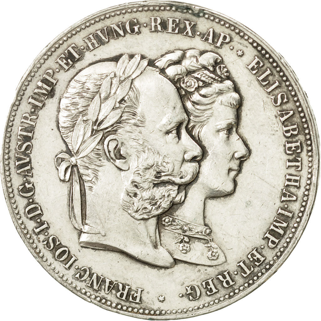 Austria, Franz Joseph I, 2 Gulden, Zwei, 1879, EF(40-45), Silver, KM:M5
