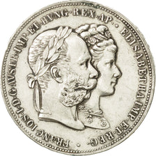 Austria, Franz Joseph I, 2 Gulden, Zwei, 1879, EF(40-45), Silver, KM:M5