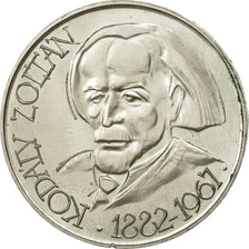 Hungary, 25 Forint, Huszonot, 1967, MS(60-62), Silver, KM:577