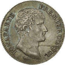 Moneta, Francia, Napoléon I, Franc, 1803, Paris, BB+, Argento, KM:649.1