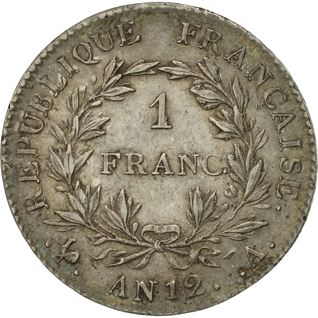 Munten, Frankrijk, Napoléon I, Franc, 1803, Paris, ZF+, Zilver, KM:649.1