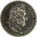 Monnaie, France, Louis-Philippe, 1/4 Franc, 1844, Lille, TB+, Argent, KM:740.13