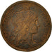 Moneda, Francia, Dupuis, 2 Centimes, 1899, Paris, MBC+, Bronce, KM:841