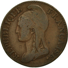 Monnaie, France, Dupré, 5 Centimes, 1795, Paris, TB, Bronze, KM:635.1