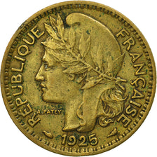 Cameroon, Franc, 1925, Paris, EF(40-45), Aluminum-Bronze, KM:2, Lecompte:7
