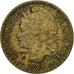 Togo, Franc, 1925, Paris, EF(40-45), Aluminum-Bronze, KM:2, Lecompte:12